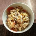となりのtororo's cooksnap of when they made 簡単！栗おこわ〜♫.