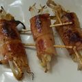 あけみちゃーん's cooksnap of when they made お弁当も節約^m^もやしのベーコン巻き.