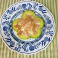 ☆なあなクック☆'s cooksnap of when they made 可愛いアボカドと目玉焼き♪.