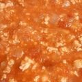 タベルスキー's cooksnap of when they made 鶏ひき肉のミートソース.