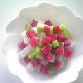 野菜のはたけ's cooksnap of when they made コロコロ甘酢紅芯大根サラダ.