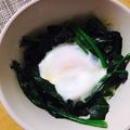 ☆ピノキオ☆'s cooksnap of when they made 電子レンジで　ポパイエッグ.