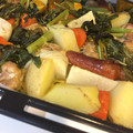 くまし's cooksnap of when they made アイディア追加！基本のぎゅうぎゅう焼き.