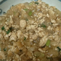 ☆ゆかねえさん☆'s cooksnap of when they made 鶏ひき肉と玉ねぎの甘辛炒め☆.