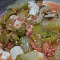 ひろpong's cooksnap of when they made 豆腐と白菜の明太子あんかけ.
