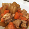 N_IKOKO's cooksnap of when they made 大根と鶏とたまごの照り煮.