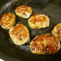 かいね0210's cooksnap of when they made シャキッと★もやしつくねバーグ.