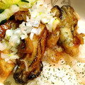 ジンオウガ's cooksnap of when they made ネギだく☆牡蠣のバター醤油焼き丼.