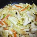s2o0c0o's cooksnap of when they made 春キャベツとちくわの生姜炒め煮.
