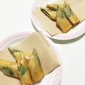 kitorimama's cooksnap of when they made 鶏ササミの梅しそチーズ春巻き.