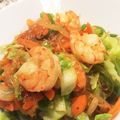 Faiza's cooksnap of when they made ★海老＆野菜の春雨炒め★.