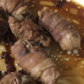 ぺるらみ's cooksnap of when they made 新牛蒡の豚肉巻き煮.