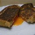 松潤だいすき's cooksnap of when they made 簡単ハムエッグトースト.