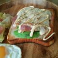 ﾏﾃｨｺ's cooksnap of when they made 朝食やランチに☆贅沢トースト☆.