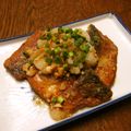 よよっち♪'s cooksnap of when they made ✽さばの竜田揚げナイ♪にんにくポン酢✽.