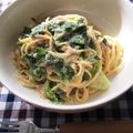 payypyya's cooksnap of when they made 簡単！白菜とツナと塩昆布のクリームパスタ.