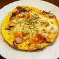 まいっちんぐ！'s cooksnap of when they made パスタのリメイクピザ風.