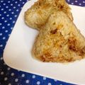 ingen565's cooksnap of when they made 朝食に夜食にカリふわとろ簡単焼きおにぎり.