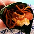 あつきゆづき's cooksnap of when they made 手巻き寿司風♪ラップ焼そば.
