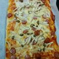 nob11's cooksnap of when they made HBで！糖質オフ♪おから入りピザ生地★.