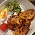 ちよちよ13's cooksnap of when they made 鶏むね肉と蓮根とカシューナッツの甘辛炒め.