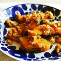 kebeibiko's cooksnap of when they made 焼きかぼちゃno胡桃和え.