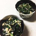 腹ペコ女房's cooksnap of when they made ワカメとエノキの胡麻ラー油.