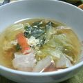 ふぇさん's cooksnap of when they made チンゲン菜ときのこの具沢山スープ！.