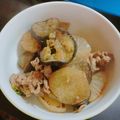 1045_'s cooksnap of when they made 主役の一品！ナスと大根の味噌炒め★.