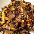 Moon゜'s cooksnap of when they made 簡単おかず☆茸と豚挽肉のオイスター卵炒め.