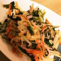 アップルパイ123's cooksnap of when they made レンコンとほうれん草のベーコン炒め.