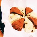 こんぶ。's cooksnap of when they made 簡単！サクサク！チョコスコーン.