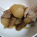 mizuyuki's cooksnap of when they made 手羽元とゴボウ・カブの煮つけ.