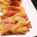 Sac’HiNa's cooksnap of when they made お揚げ&ベーコンのツイストスティック.