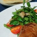 うめちえ's cooksnap of when they made クレソンと椎茸のサラダ.