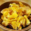 kadoko's cooksnap of when they made おさつチップス.