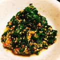 CS★C's cooksnap of when they made ゴマ油が決め手☆ニラの中華風ゴマ和え.