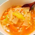 はっちゃんまる's cooksnap of when they made 簡単ポカポカ 中華風味噌スープご飯.