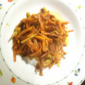 お〜♪'s cooksnap of when they made 人参と生姜の炒め物.