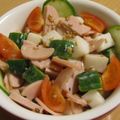 もんしゅしゅ's cooksnap of when they made ～食感色々☆おさかなソーセージのサラダ～.