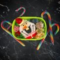 シドニー主婦's cooksnap of when they made オラフのクリスマス❤幼稚園キャラ弁.