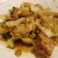 クックBT0DNK☆'s cooksnap of when they made 鶏肉とキャベツの塩レモン炒め.