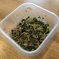 くるたつ's cooksnap of when they made ご飯に！大根の葉とじゃこのおかかふりかけ.