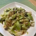 ビートルズ食堂's cooksnap of when they made 春キャベツと塩昆布のおかか炒め【改訂】.