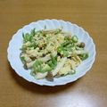 55才のおじさん's cooksnap of when they made ピーマン、しめじ、卵の鶏ガラマヨ炒め.