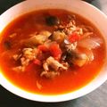 ふか谷's cooksnap of when they made 具だくさん！トマトスープ(ビルマ汁).