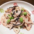♥︎yaya♥︎'s cooksnap of when they made 味付け不要♪蓮根とひじきの明太マヨ和え♡.