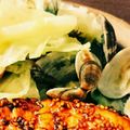 デンデラあろえ's cooksnap of when they made アサリとキャベツのガーリック酒蒸し.