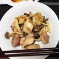 ◎kaaaNa's cooksnap of when they made 鶏胸肉としめじの味噌マヨ炒め.