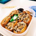 ピョス's cooksnap of when they made キャベツとカニカマの彩りいなり寿司☆.